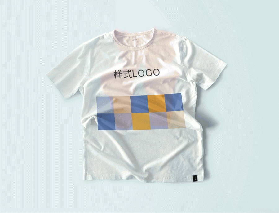 高端儿童品牌服饰包装VI提案展示效果智能贴图样机PSD设计素材【010】